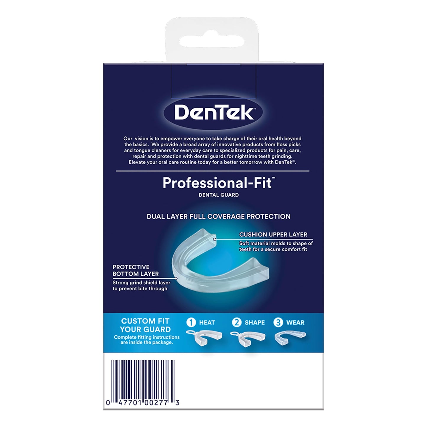 DenTek Teeth Grinding Dental Guard Kit with Comfort Fit and Professional Fit, 1 Count Each