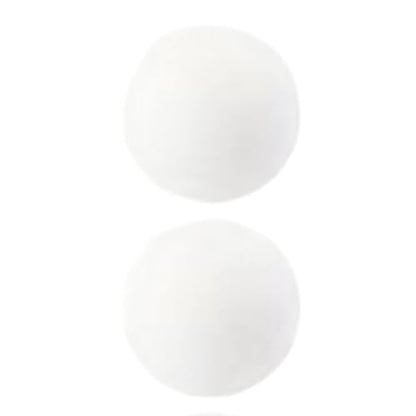 Dog Necklace (Medium (18"), Solid, White)
