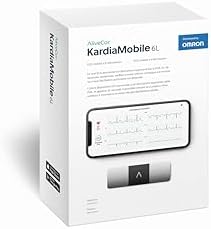 KardiaMobile 6-Lead Personal EKG Monitor – Six Views of The Heart – Detects AFib and Irregular Arrhythmias – Instant Results in 30 Seconds – Works with Most Smartphones