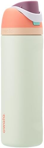 Owala FreeSip Insulated Stainless Steel Water Bottle with Straw for Sports, Travel, and School BPA-Free Sports Water Bottle, 24 oz, Surfs Edge