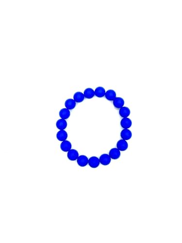 Dog Necklace (X-Small (12"), Solid, Blue)