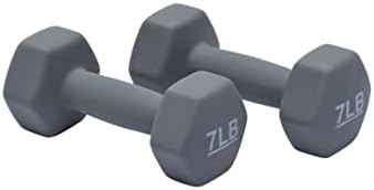 Amazon Basics Neoprene Dumbbell Hand Weights for Exercise and Muscle Toning