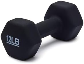 Amazon Basics Neoprene Dumbbell Hand Weights for Exercise and Muscle Toning