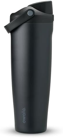 Owala FreeSip Sway - Stainless Steel - 40-oz. - Black (Very, Very Dark)
