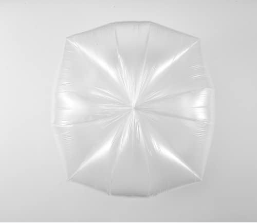 TYPLASTICS Trash Can Liner - Wholesale 1000 Count Garbage Bags on Perforated Roll 7-10 Gallon Multipurpose for Office Bathrooms Business Home Commercial and Industrial Needs 24" x 24"