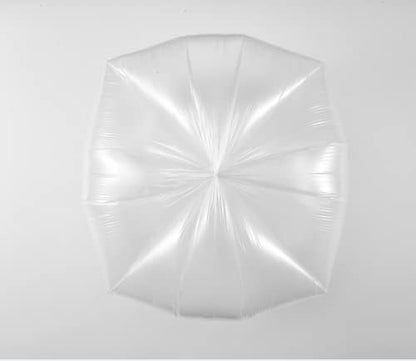 TYPLASTICS Trash Can Liner - Wholesale 1000 Count Garbage Bags on Perforated Roll 7-10 Gallon Multipurpose for Office Bathrooms Business Home Commercial and Industrial Needs 24" x 24"