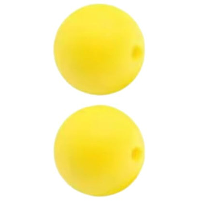 Dog Necklace (X-Small (12"), Solid, Yellow)