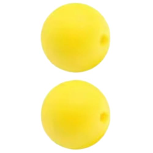 Dog Necklace (Medium (16-18"), Solid, Yellow)