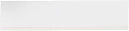 Brady Authentic (M21-500-595-WT) All-Weather Vinyl Label for Indoor/Outdoor ID, Lab and Equipment Labeling, Black on White- For M210, M210-LAB, M211, BMP21-PLUS and BMP21-LAB Printers, .5" W 21' L