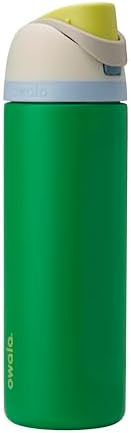 Owala FreeSip Insulated Stainless Steel Water Bottle with Straw, BPA-Free Sports Water Bottle, Great for Travel, 24 Oz, Putting Green