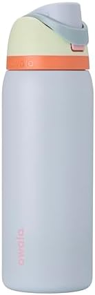 Owala FreeSip Insulated Stainless Steel Water Bottle with Straw for Sports, Travel, and School BPA-Free Sports Water Bottle, 32 oz, Beach House
