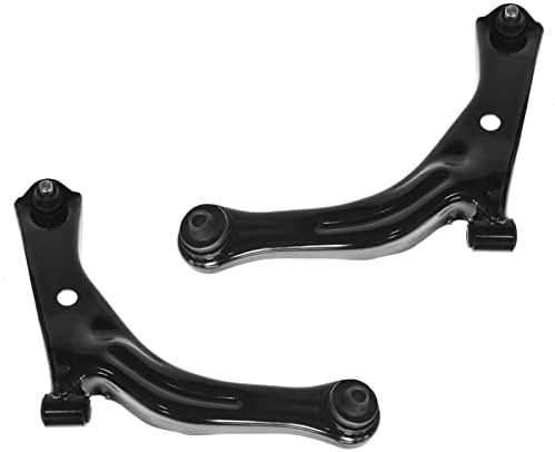 TRQ Front Lower Control Arm with Ball Joint Set Compatible with 2001-2004 Ford Escape Mazda Tribute