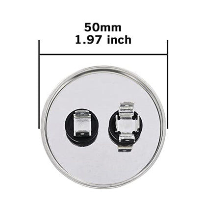50uF 50 MFD 370VAC 440VAC 450VAC 50/60Hz CBB65 CBB65B Run Start Capacitor for AC Unit Fan Motor Start or Pool Pump or Air Condenser Straight Cool