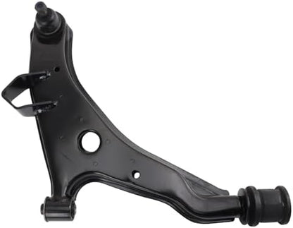 TRQ Front Right Lower Control Arm with Ball Joint Passenger Side Compatible with 1990-1994 Eagle Talon Mitsubishi Eclipse 1989-1993 Galant Plymouth Laser MI4511100 MI4511101