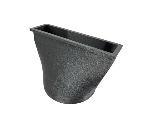 ECOFLOW Wave 2 & 3 Exhaust 5in or Intake 6" Duct to square for easier window mounting
