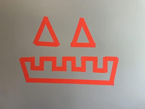 Real Professional Grade Gaffer Tape | US Made | Bright Vibrant Orange Fluorescent | Highly Visible | Durable & Versatile | Weather Resistant | Markings & Labeling | Better Than Orange Duct Tape