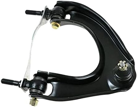 TRQ Front Left Upper Control Arm with Ball Joint Drivers Side Compatible with 1988-1991 Honda Civic CRX