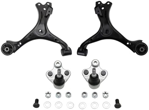 TRQ Front Lower Control Arm with Ball Joint Set Compatible with 12-15 Civic 13-15 ILX
