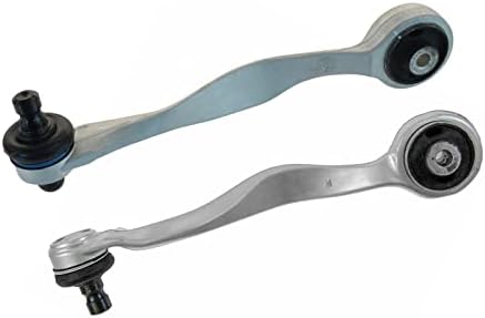 TRQ Front Upper Control Arm with Ball Joint Set Compatible with 97-09 Audi 98-05 Volkswagen