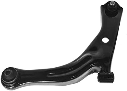 TRQ Front Steering & Suspension Kit Control Arm with Ball Joint Tie Rod Compatible with 2001-2004 Ford Escape Mazda Tribute