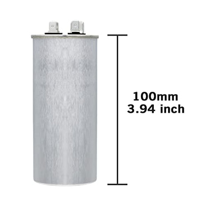 50uF 50 MFD 370VAC 440VAC 450VAC 50/60Hz CBB65 CBB65B Run Start Capacitor for AC Unit Fan Motor Start or Pool Pump or Air Condenser Straight Cool