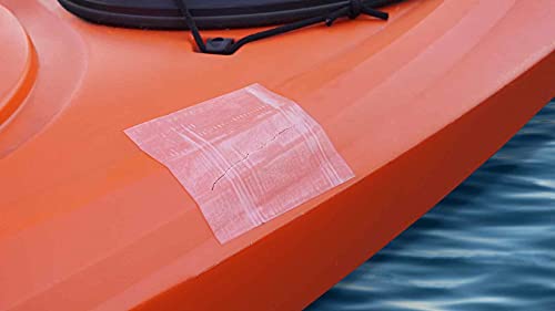 Gorilla Waterproof Patch & Seal Tape, Clear Tape, 4" x 8' (Pack of 2) - Permanent Weather Resistant Seal for Leaks and Repairs