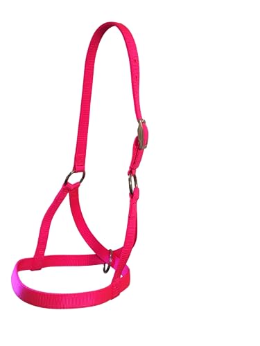 Cattle Halter Newborn Calf Yearling Cow Bull (Calf, Pink)