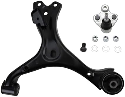TRQ Front Left Lower Control Arm with Ball Joint Set Drivers Side Compatible with 2013-2015 Acura ILX 2012-2015 Honda Civic
