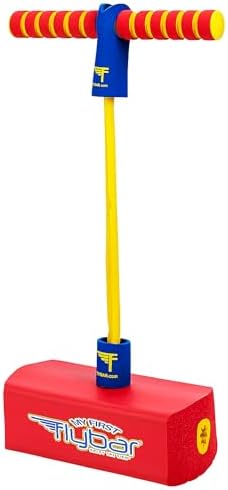 Flybar My First Foam Pogo Jumper for Kids Fun and Safe Pogo Stick for Toddlers, Durable Foam and Bungee Jumper for Ages 3 and up, Supports up to 250lbs