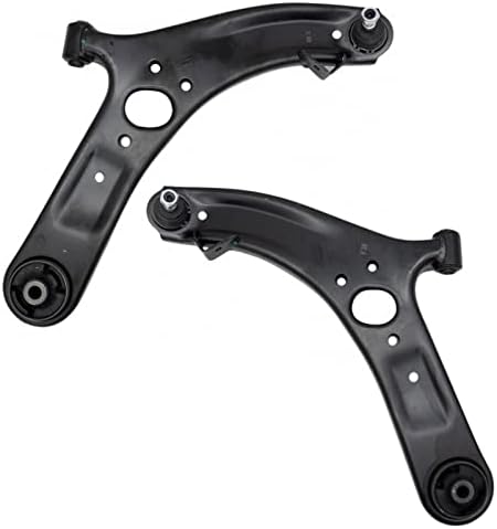 TRQ Front Lower Control Arm with Ball Joint Set Driver & Passenger Side Lower Compatible with 2012-2017 Hyundai Accent