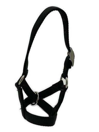 Cattle Halter Newborn Calf Yearling Cow Bull (Cow, Black)