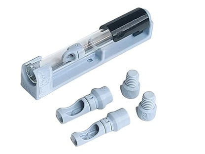 Queen Ant Starter Nest, Glass Test Tube Kit (Version 2) (Gray, 16mm)