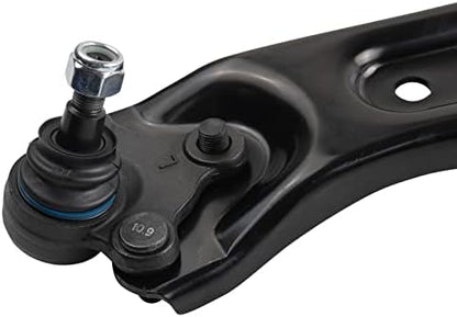 TRQ Front Steering & Suspension Kit Control Arm with Ball Joint Sway Bar Stabilizer Link Tie Rod Compatible with 2017-2020 Hyundai Elantra 2018-2020 Elantra GT 2019-2021 Kia Forte