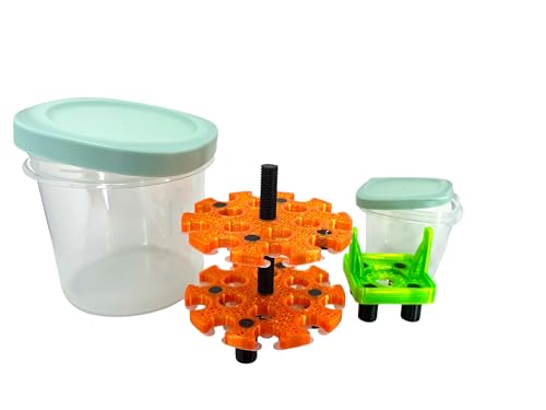 Frag Plug Rack Locking Coral Travel Transport Cup System. Keep your Corals Safe from Store/Show to Home!