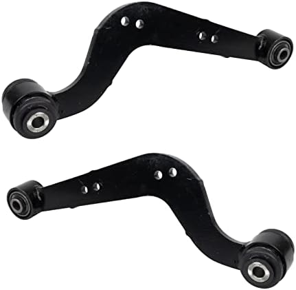 TRQ Rear Upper Control Arm Set Compatible with 2015-2017 Lexus NX200t 2018-2019 NX300 2015-2019 NX300h 2006-2017 Toyota RAV4