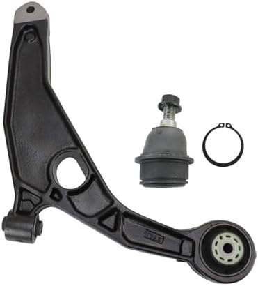 TRQ Front Left Lower Control Arm with Ball Joint Set Drivers Side Compatible with 2011-2014 Chrysler 200 2007-2010 Sebring 2008-2014 Dodge Avenger 2009-2020 Journey