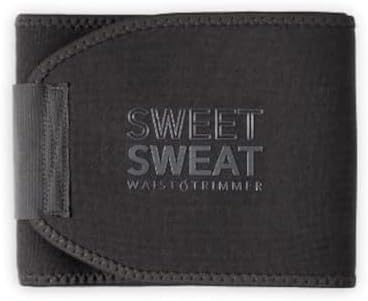 Sports Research® Sweet Sweat Waist Trimmer - Premium Sweat Enhancing Fitness Belt for Women & Men - 5 Adjustable Sizes