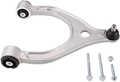 TRQ Front Steering & Suspension Kit Control Arm with Ball Joint Sway Bar Stabilizer Link Tie Rod Compatible with 2016-2020 Tesla X