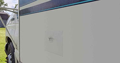Gorilla Waterproof Patch & Seal Tape, Clear Tape, 4" x 8' (Pack of 2) - Permanent Weather Resistant Seal for Leaks and Repairs