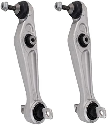 TRQ Front Lower Control Arm with Ball Joint Set Compatible with 2017-2023 Tesla 3