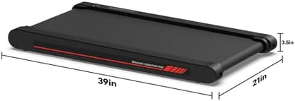 Sperax Walking Treadmill Pad with APP, 3 in 1 Under Desk Treadmill, 400W Low Noise Walking Vibration Pad with Remote Control,Portable Treadmills for Home Office