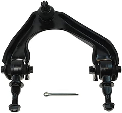 TRQ Front Right Upper Control Arm with Ball Joint Passenger Side Compatible with 1990-1993 Honda Accord