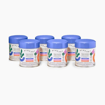 Infant Formula Powder for Infants 0-12 Months, Made With Organic Whole Milk, Clean Label Project Certified, Closest-to-Breast Milk Baby Formula Patented Protein Blend, 24 Ounce (Pack of 6)