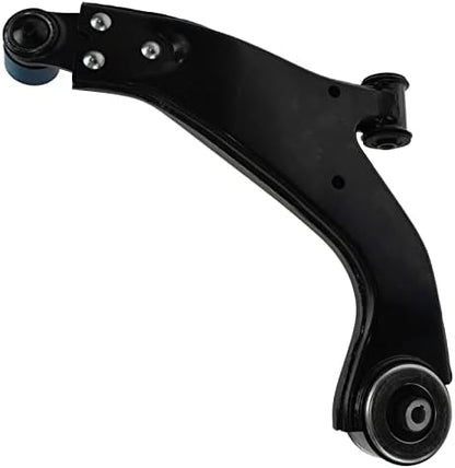 TRQ Front Steering & Suspension Kit Control Arm with Ball Joint Sway Bar Stabilizer Link Tie Rod Compatible with 2002-2008 Jaguar X-Type
