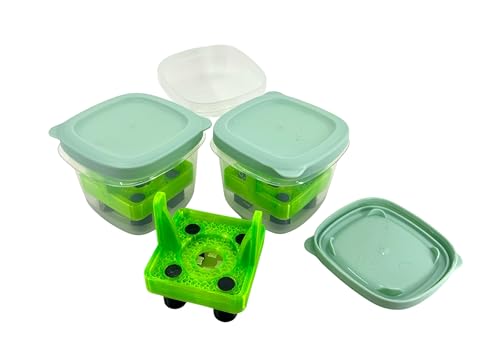 Frag Plug Rack Locking Coral Travel Transport Cup System. Keep your Corals Safe from Store/Show to Home!