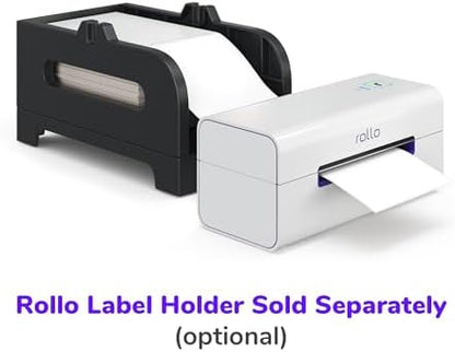Rollo Direct Thermal Shipping Labels - Pack of 500 4x6 Thermal Labels Fanfold - Perforated and Strong Adhesive (Commercial Grade)