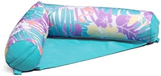 Big Joe Noodle Sling, No Inflation Needed, Pool Float with Armrests, Quick Draining Fabric, Cup Holder