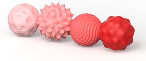 Magnetic Sensory Balls Fidget Toys - 8pcs Attraction Balls with Textures Silicone Shell for Adults,Stress Relief Toy for Autism Anxiety,Desk Fidget Toys,Stocking Stuffers for Teens Womens Gifts