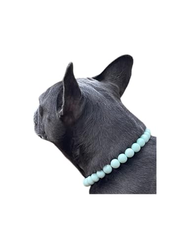 Dog Necklace (Small (15"), Solid, Mint)