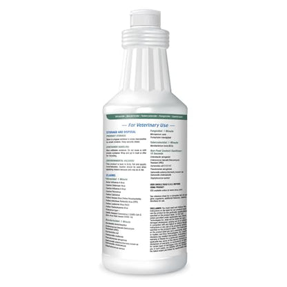 REScue One-Step Ready-to-Use Disinfectant Cleaner & Deodorizer – For Veterinary Use, Animal Shelters, Pet Foster Homes, Kennels, Litter Box – 32 Ounce RTU (Spray Nozzle NOT Included)
